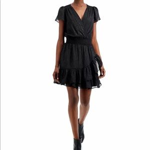 Michael Kors Ruffled Shimmer Dress